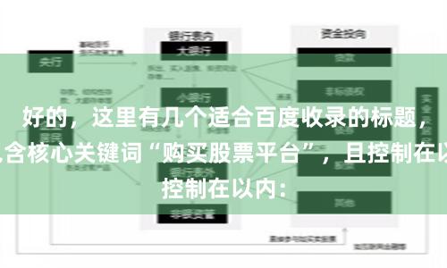 好的，这里有几个适合百度收录的标题，均包含核心关键词“购买股票平台”，且控制在以内：